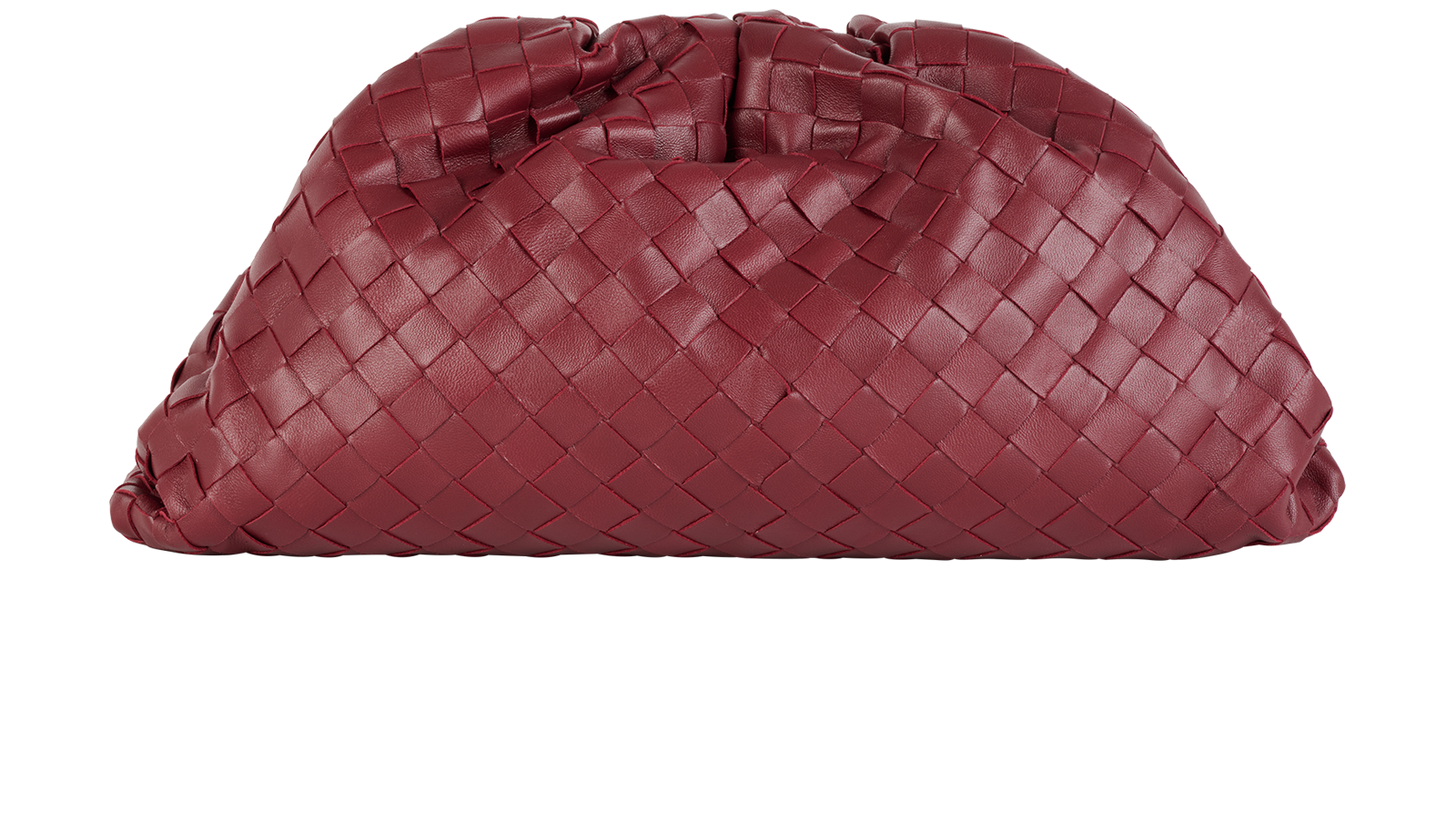 Pouch, &pound;1,200, Handbags, Burgundy, Leather, Back view